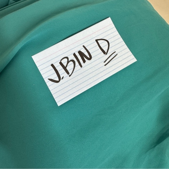 Azazie Blue Teal Wedding Guest Bridesmaid Long Formal Event Dress Missing Size - Picture 12 of 14